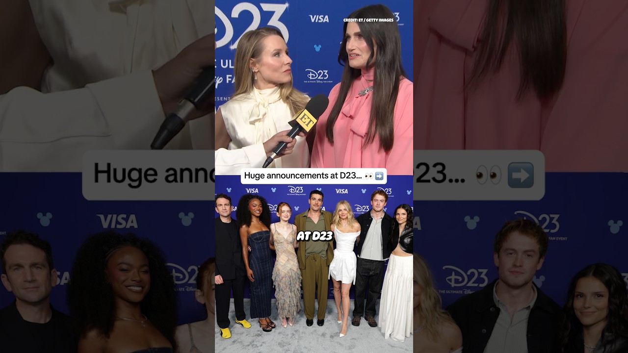 Disney dropped some HUGE announcements at D23 😱 #d23 #disney #thesimpsons #frozen3
