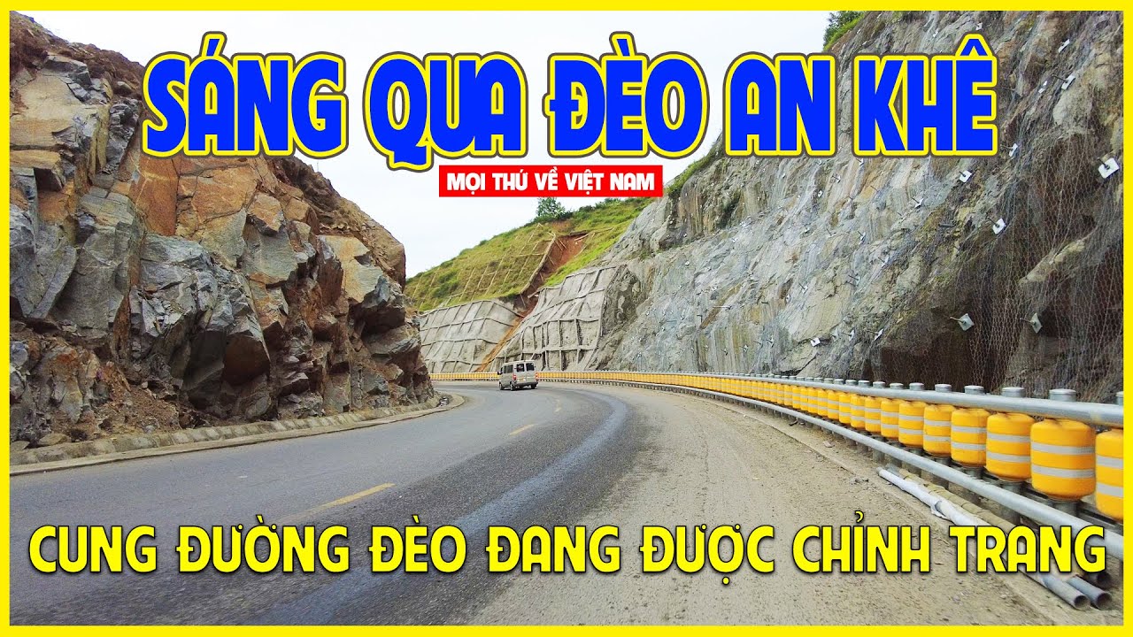 KHÁM PHÁ ĐÈO AN KHÊ | CUNG ĐƯỜNG ĐÈO ĐANG ĐƯỢC NÂNG CẤP CHỈNH TRANG | An Khê ngày nay
