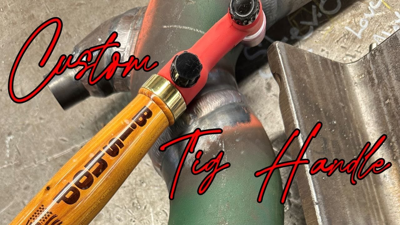 Wood Turning A Custom Tig Welding Handle