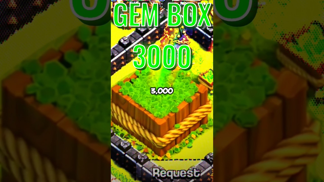Do You Remember Super Gem Box 3000?. #clashofclans #coc #shorts
