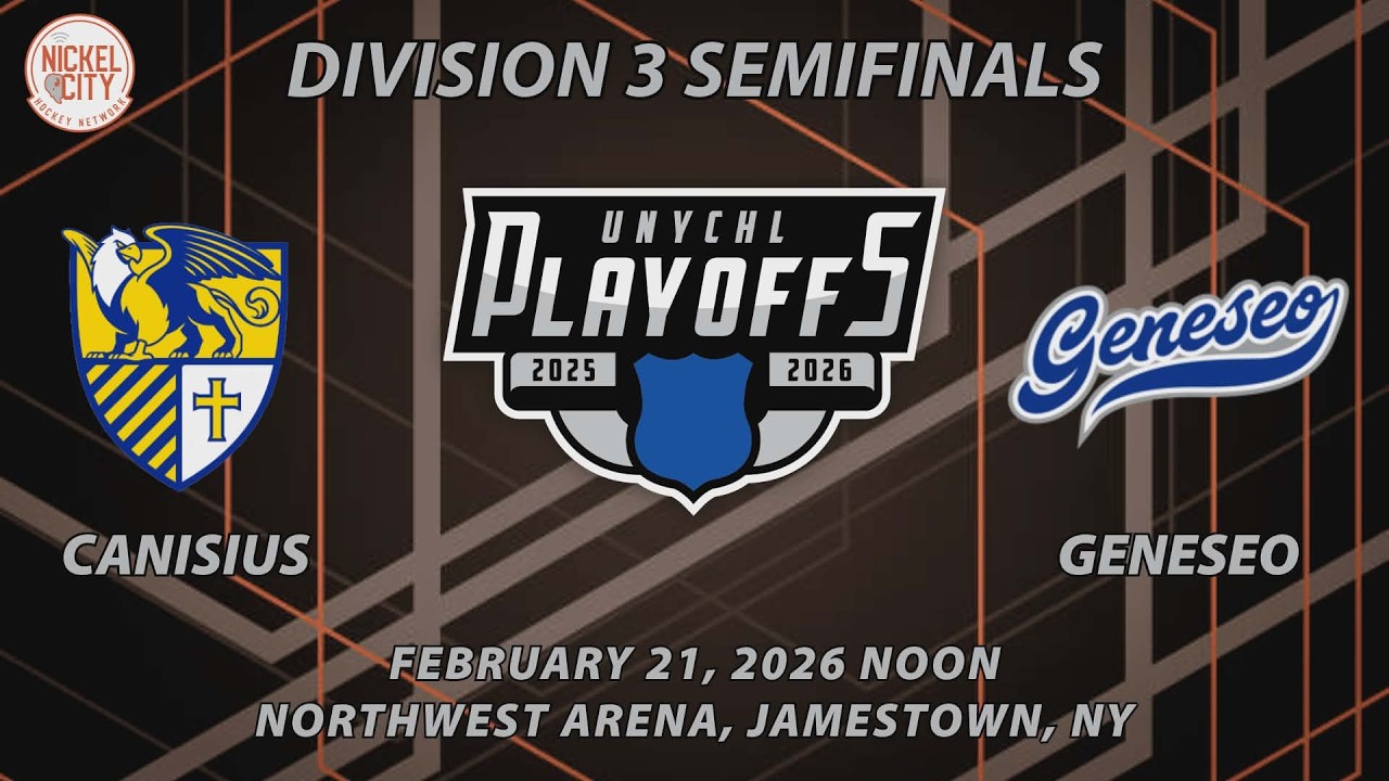 Canisius vs Geneseo--UNYCHL D3 Semifinals