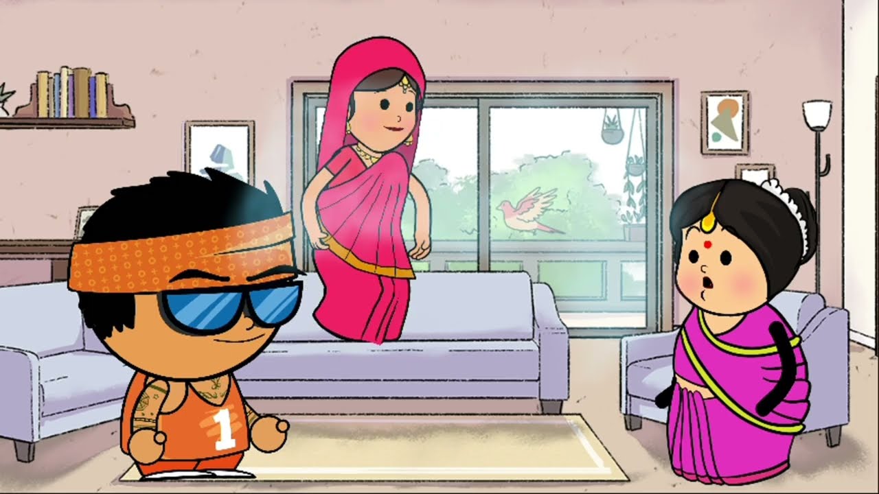 चौराहा 🔥🔥/ बहू के पीछे पड़ा प्रेत 👽👽/ हिंदी कहानी/ HINDI CARTOON ANIMATION STORIES 