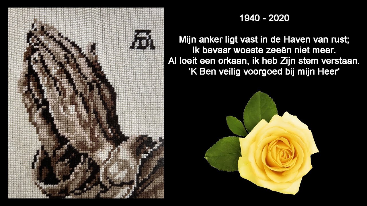 1940-2020 | De haven van Rust, Neem Heer mijn beide handen