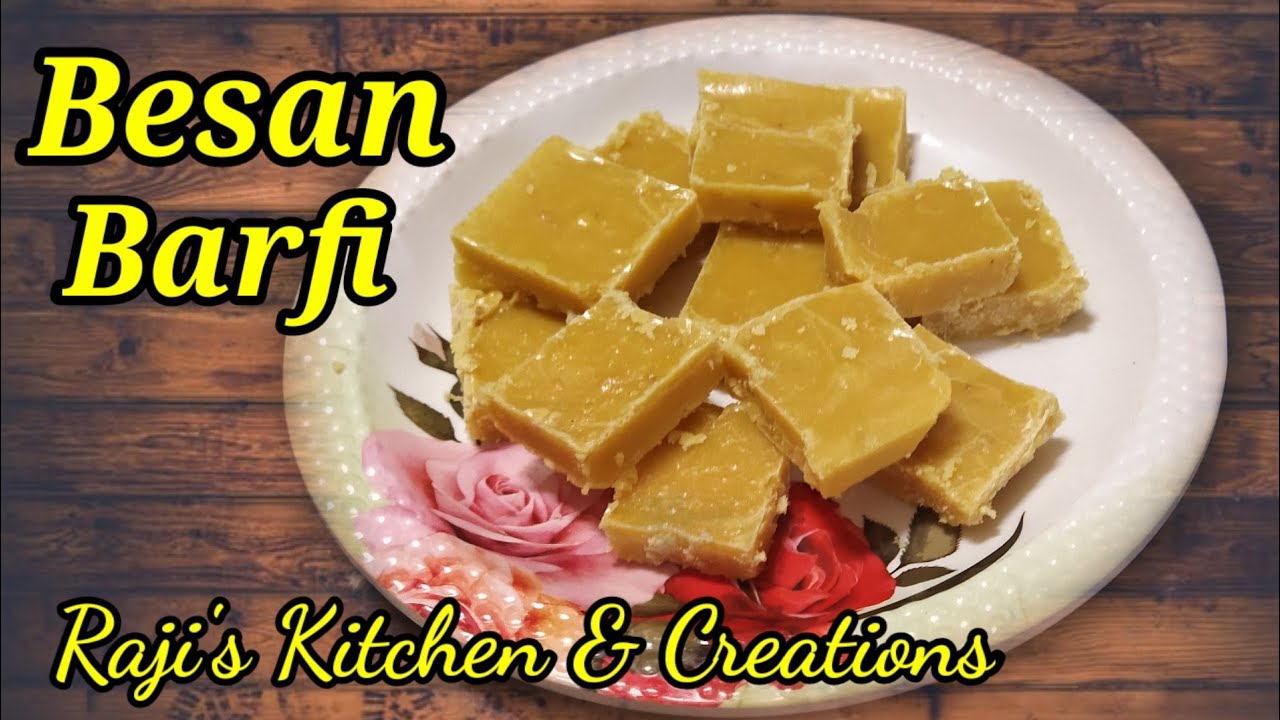 Besan Barfi Recipe