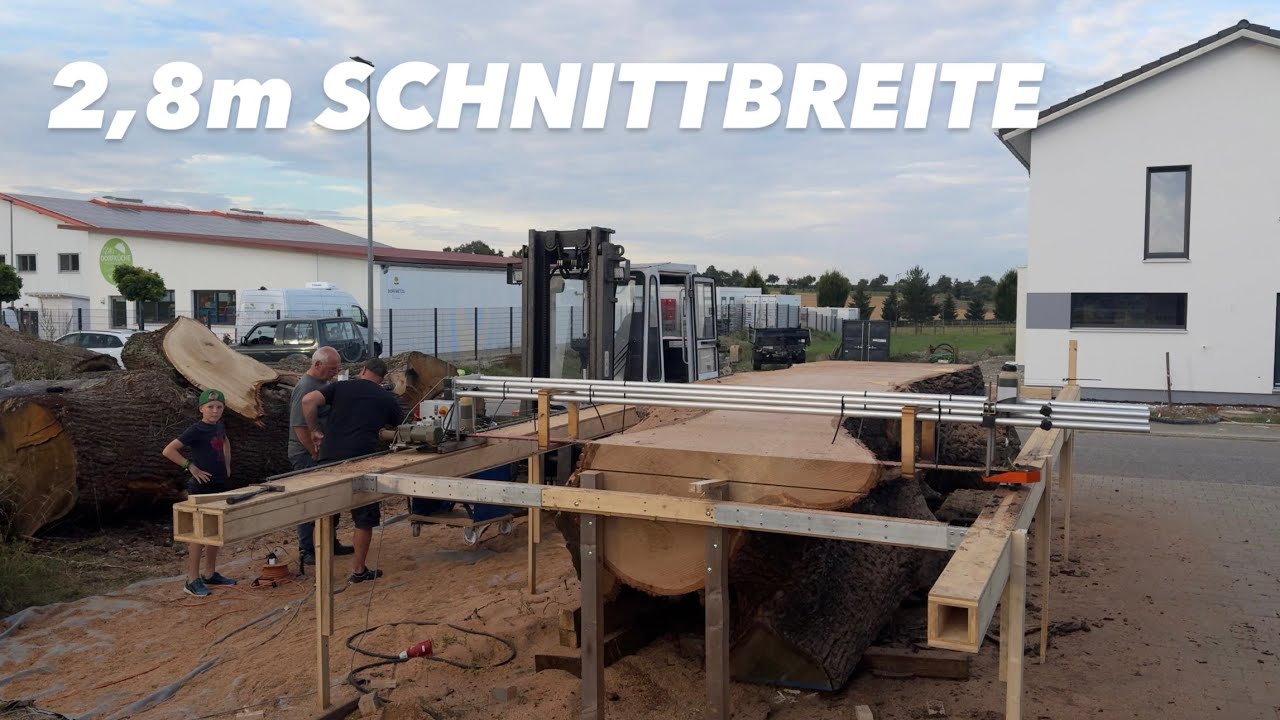 XXL HYDRAULIK S&Auml;GE - DAMIT K&Ouml;NNEN WIR JEDEN STAMM S&Auml;GEN!!!