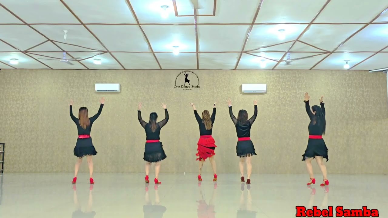 Rebel Samba - Line Dance - Samba // Easy Intermediate - Demo #rebelado #samba #odspku #linedancepku 