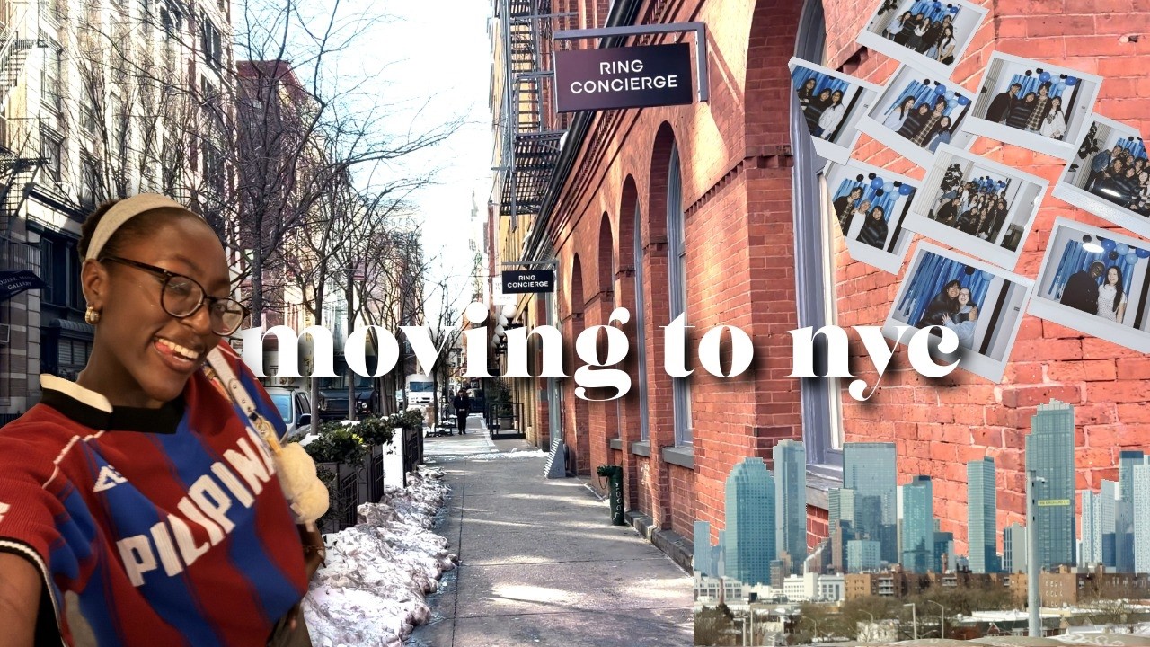 Moving to NYC 🚚 🏙️ | moving to nyc alone, goodbye parties, and lots of stresssss