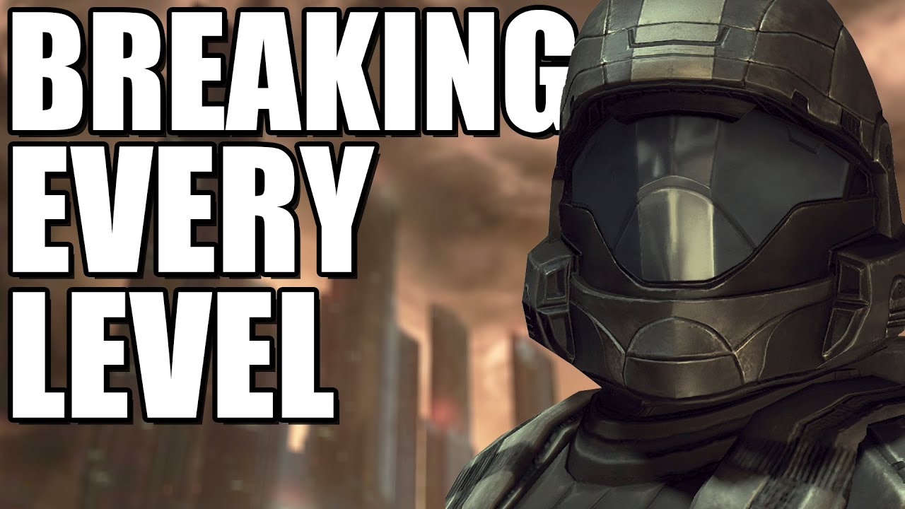 Breaking out of EVERY Halo 3 ODST Campaign Level (Halo Outside the Map)