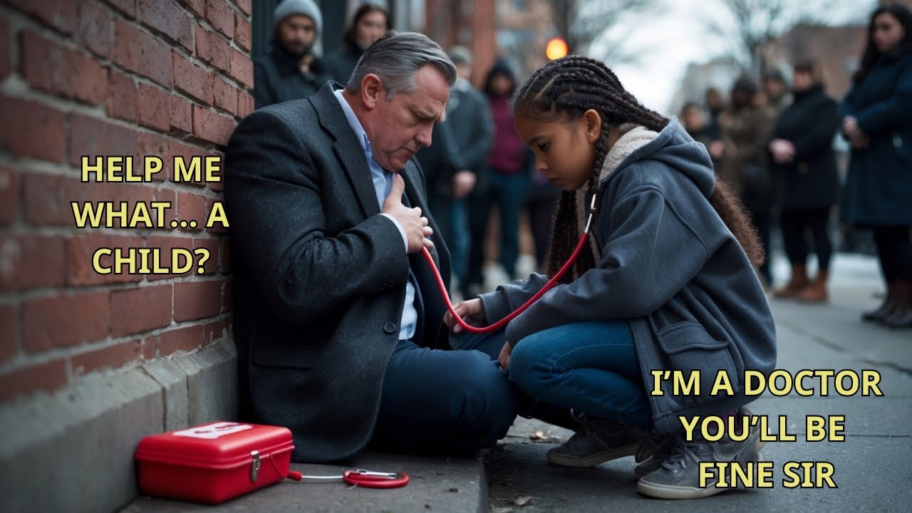 Calm down, i'm a doctor! - Poor girl saves millionaire in the middle of a heart attack.