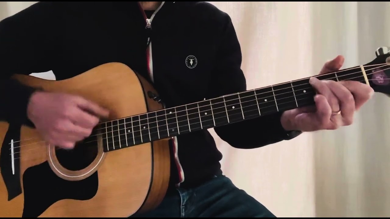 LUCKY - Radiohead - Acoustic guitar cover