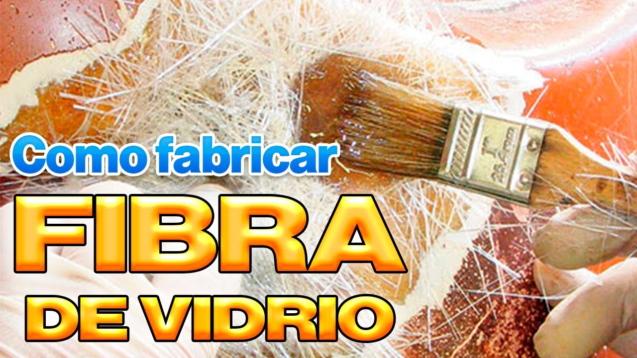 Como fabricar FIBRA de VIDRIO en l&aacute;mina muy econ&oacute;mico / tutorial completo