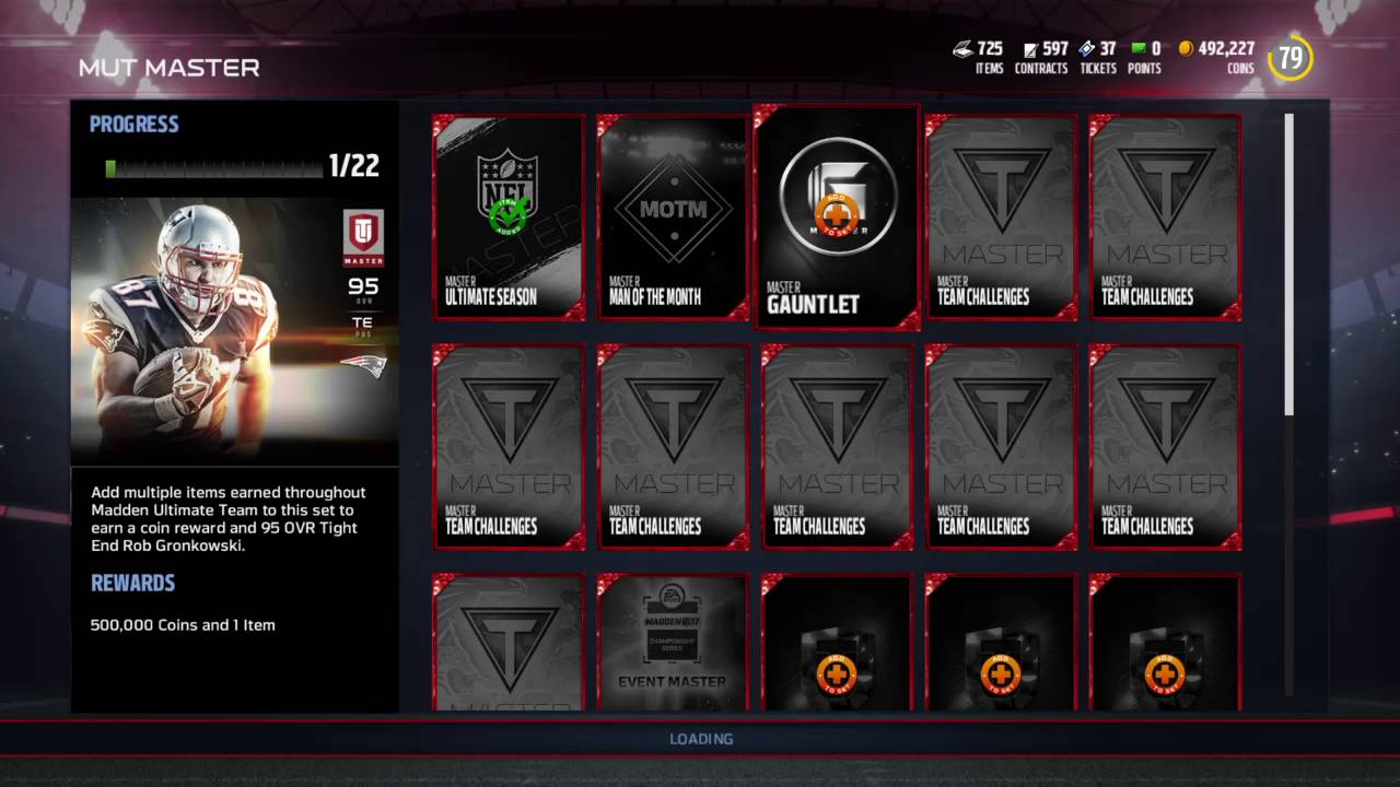 ULTIMATE SEASONS AND GAUNLET SOLOS COMPLETE! MUT 17 UPDATE!