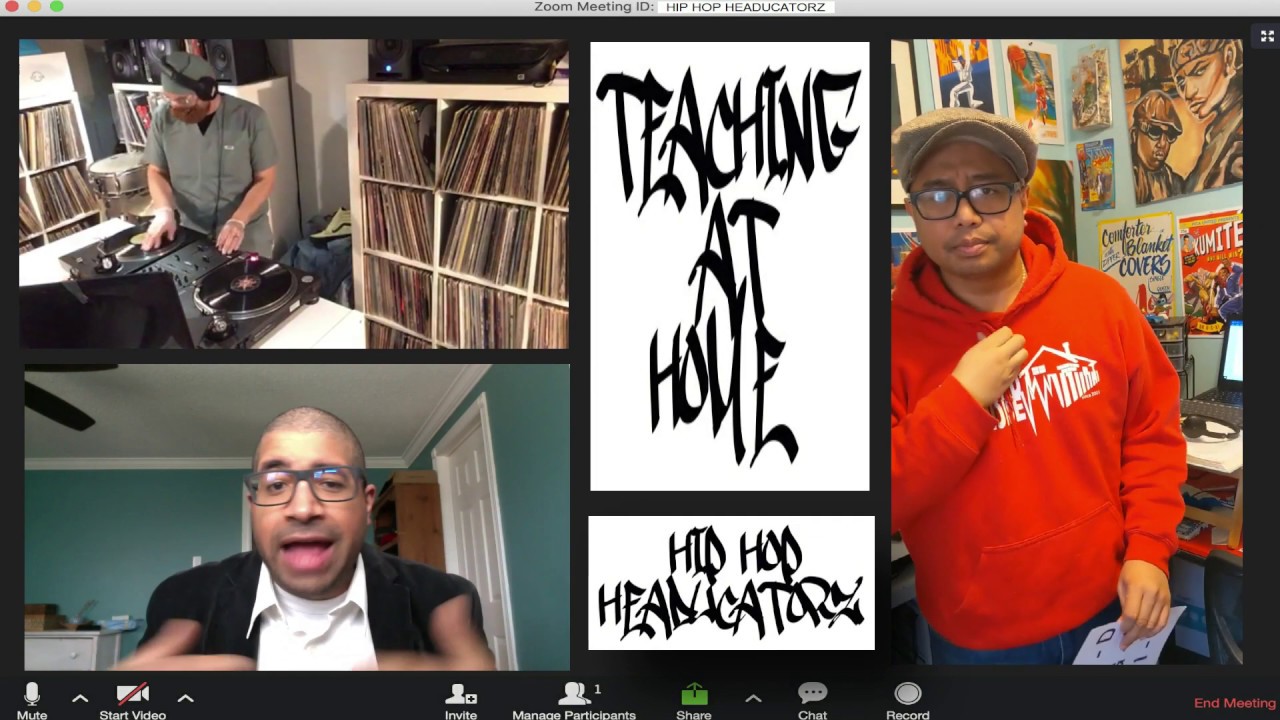 Hip Hop Headucatorz - Teaching at Home  (Official Video)