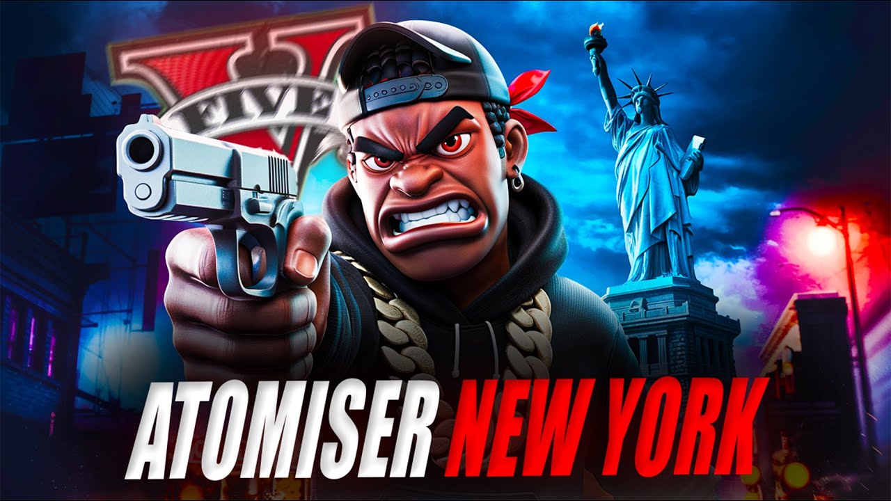 ATOMISER LES BANDITS DE NEW YORK SUR GTA RP 💀 (troll gta rp)