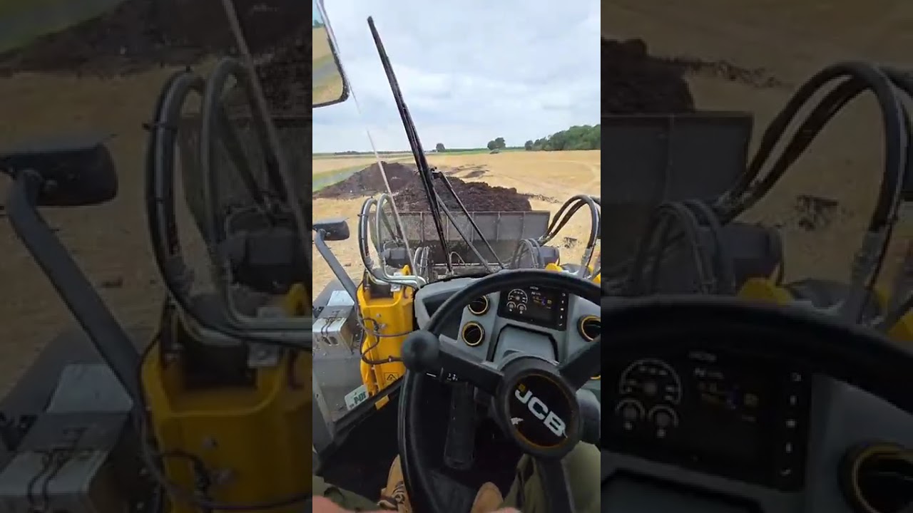 Mit dem JCB Radlader macht es einfach Spaß.