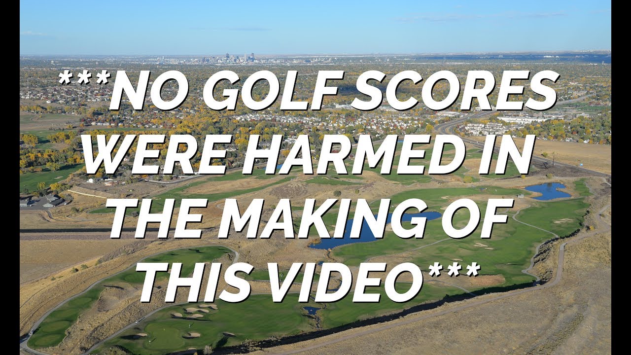 Paramotoring A Frozen Lake & Golf Course In January