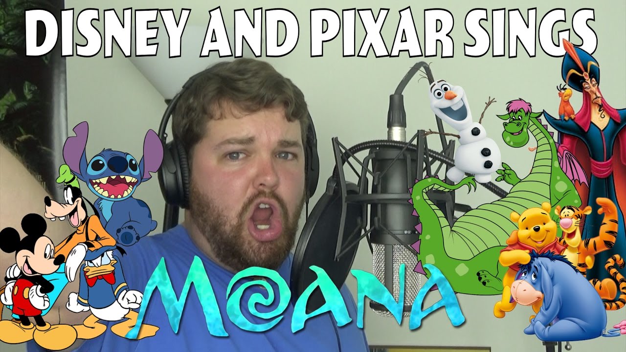 Disney and Pixar Sings Moana Medley