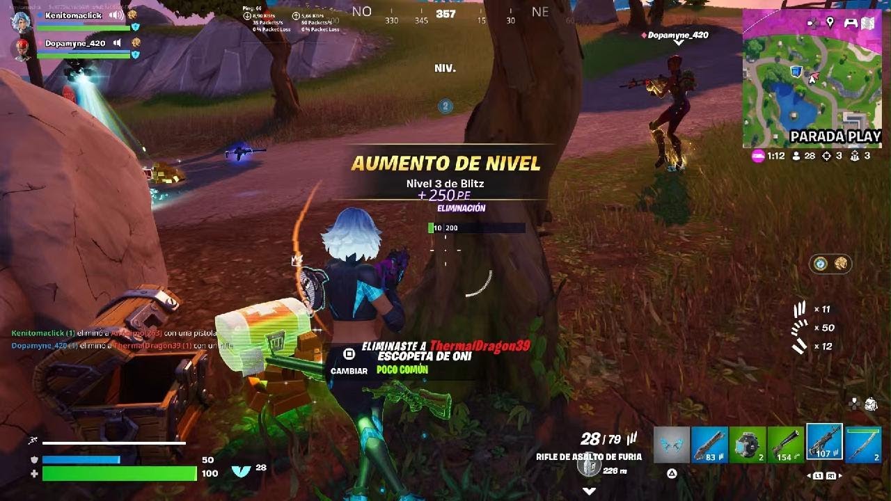 Mas blitz con pri en Fortnite