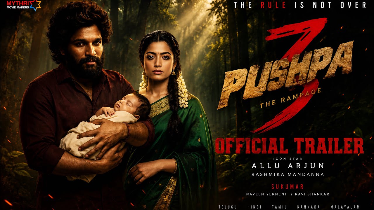 Pushpa 3 : The Rampage - Trailer | Allu Arjun | Vijay Deverakonda | Rashmika | Fahadh New Updates 