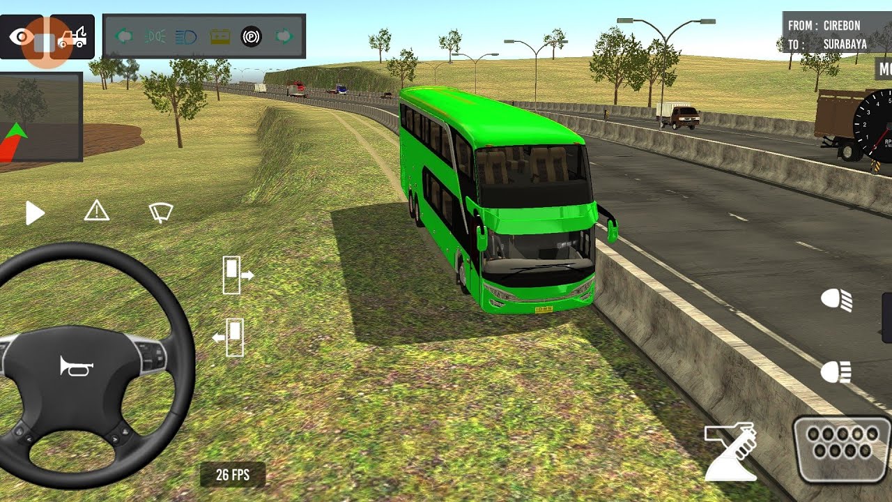 ☠️BUS simulator indonesia👩‍✈️|euro coach bus simulator indonesia💥| New euro school bus #bus season-1