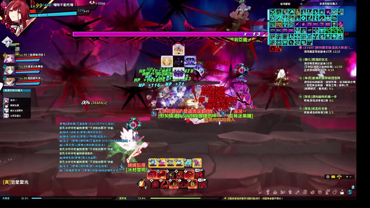 [Elsword TW] 12挑 Bloody Queen (๑´ㅂ`๑)