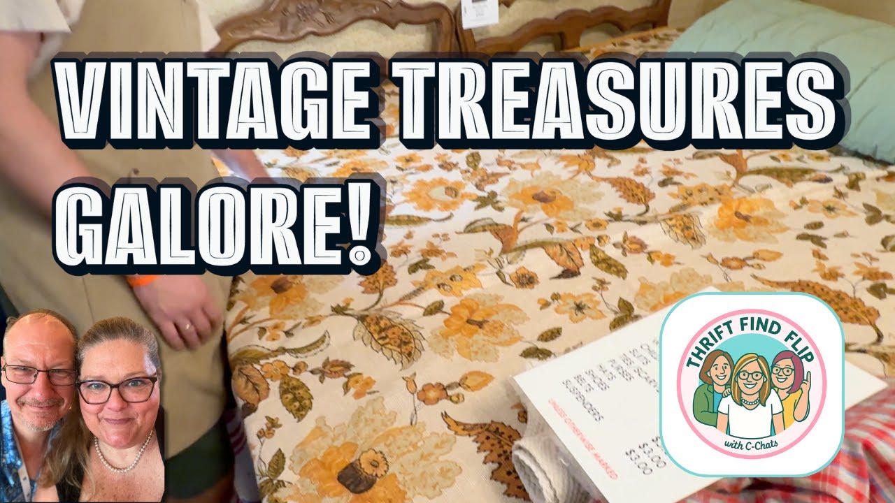 Estate Sale Haul: Vintage Fashion, Linens & More Reseller Finds