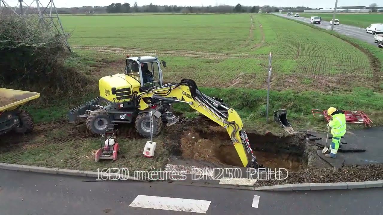 Travaux de renouvellement AEP – Route de Lanhir à Plouédern (29)