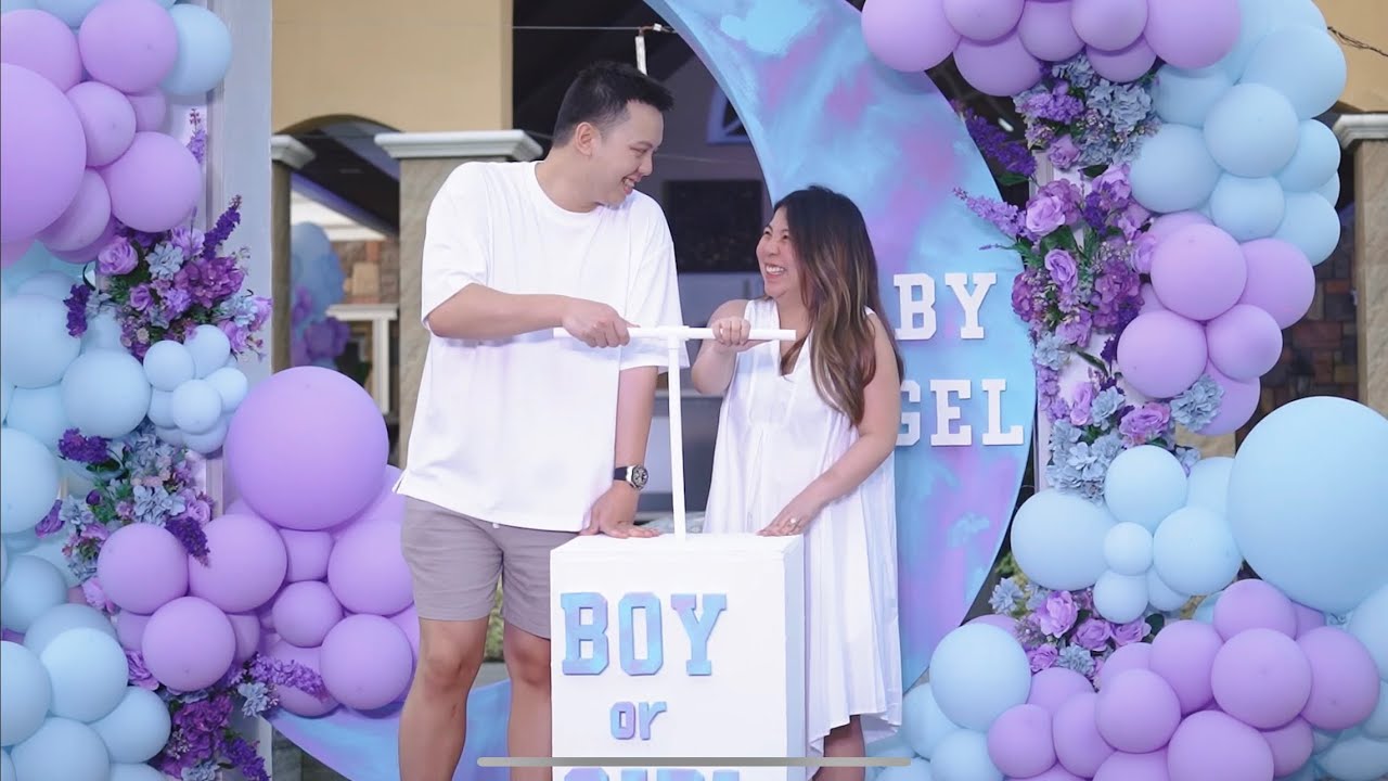 GENDER REVEAL OF OUR BABY BAGEL | Nicole Caluag