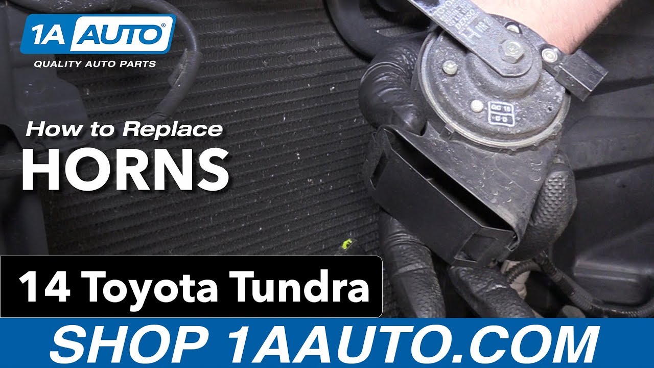Как заменить гудки на Toyota Tundra 14-19 годов