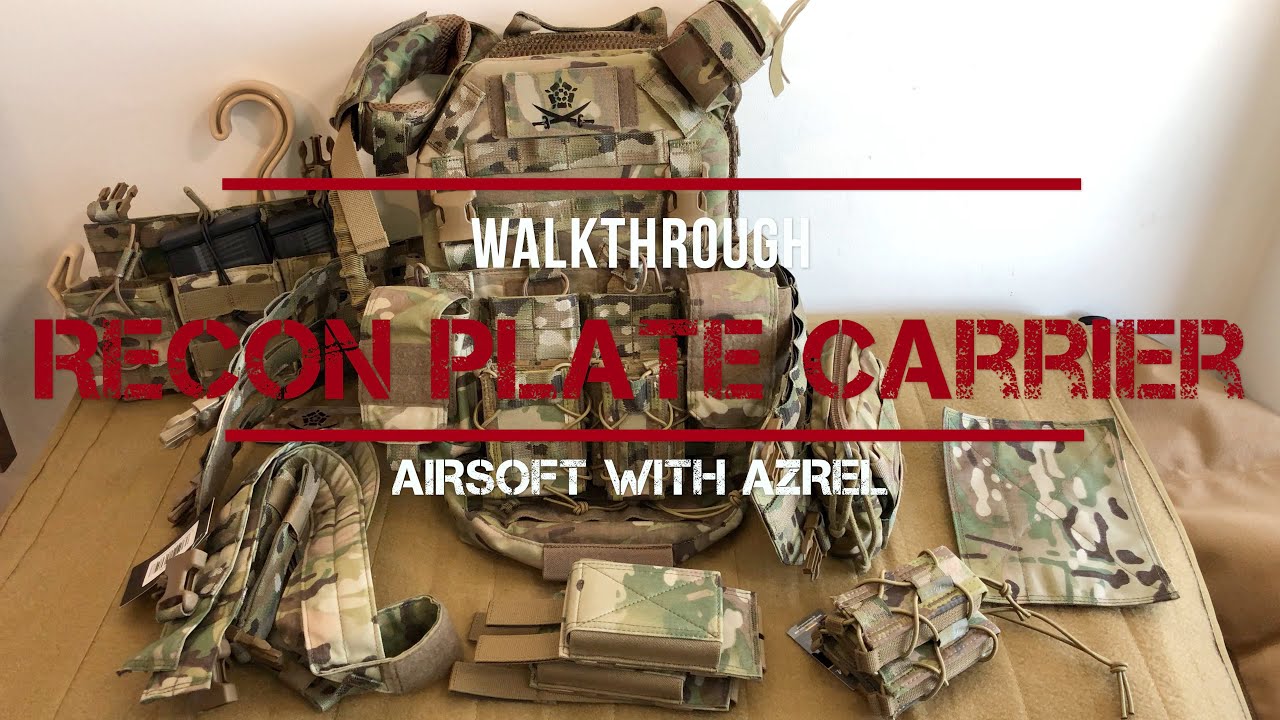 Warrior Assault Systems Recon Plate Carrier Walkthrough - Airsoft with Azrel
