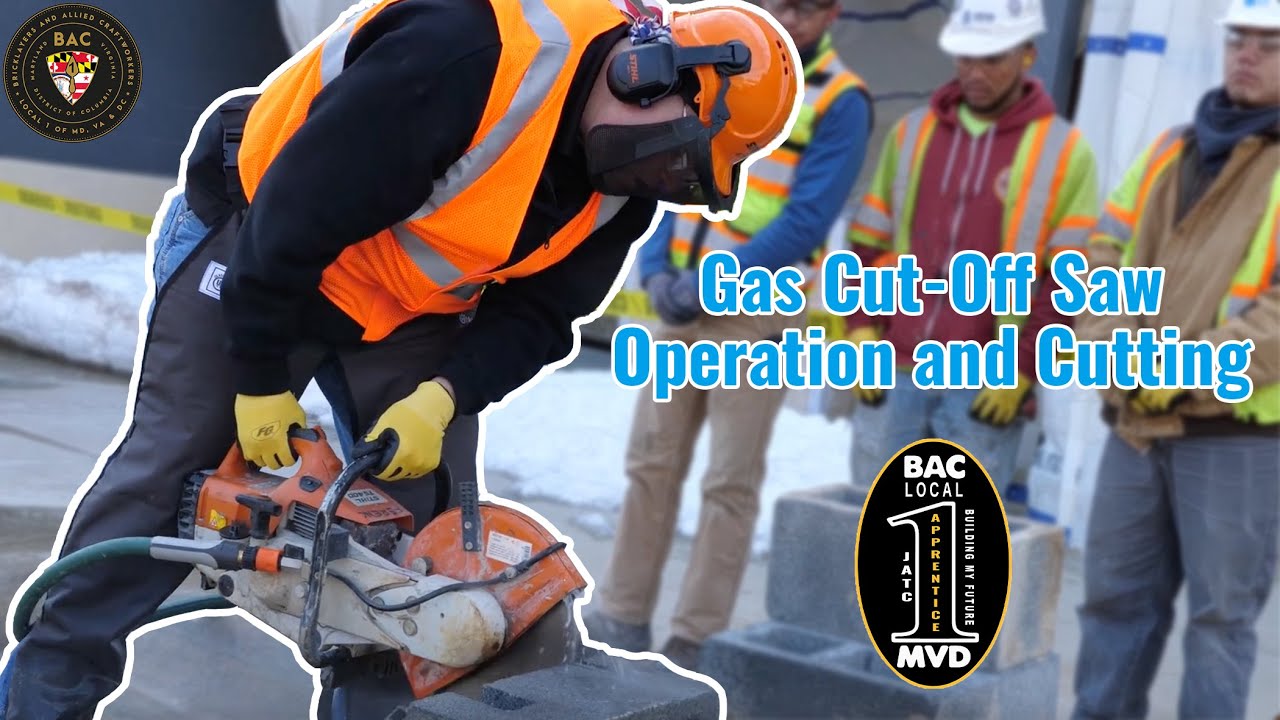 Gas Cut-Off Saw | Operation and Cutting | JATC Training