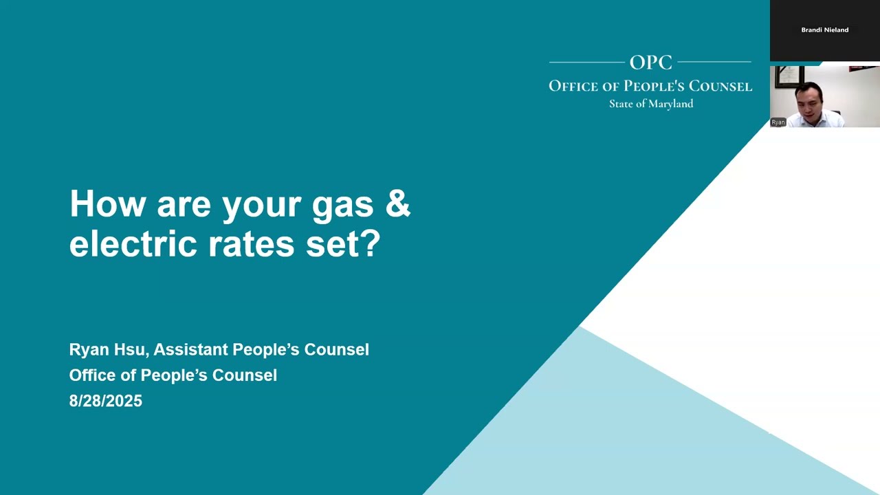 How your gas and electric rates are set? 8.28.25