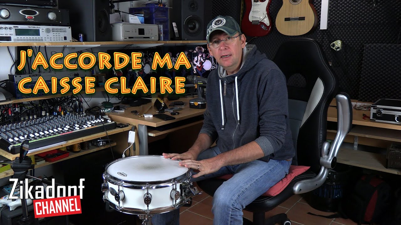 J'accorde ma caisse claire
