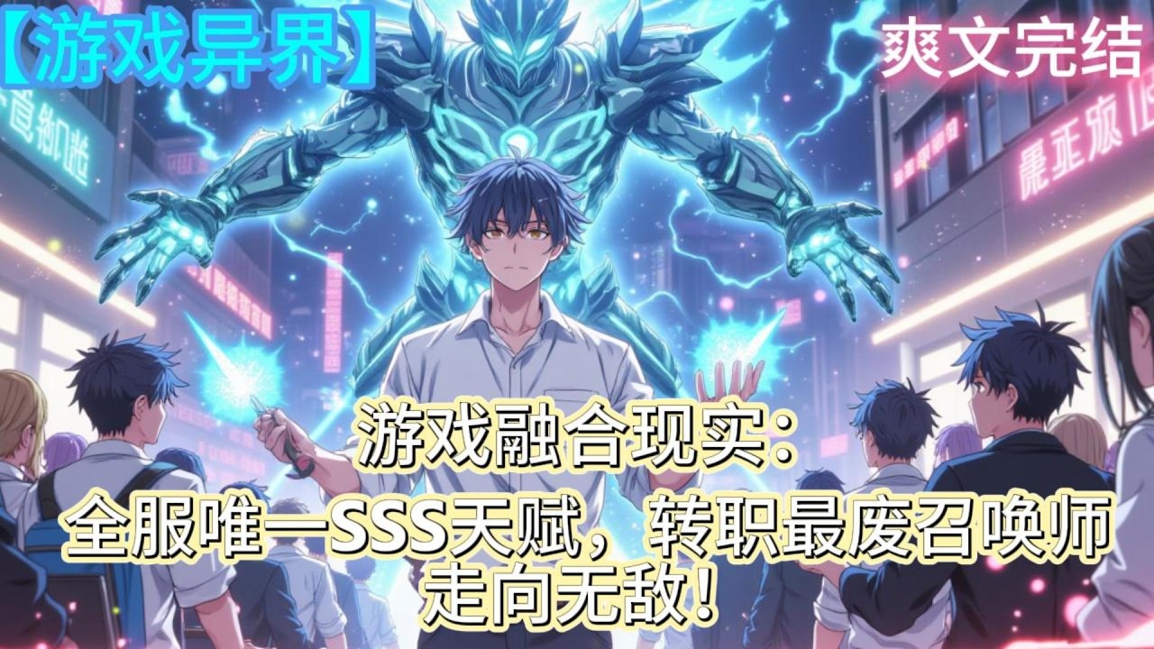 游戏融合现实：全服唯一SSS天赋，转职最废召唤师走向无敌！#异界 #游戏异界 #穿越游戏 #玩家异界 #异界冒险 #游戏小说 #异界小说