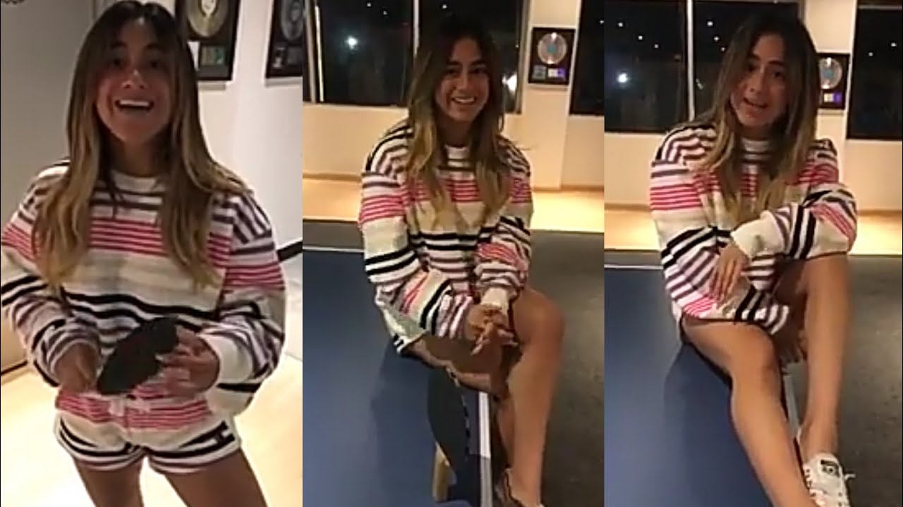 ALLY BROOKE: Instagram Live - October 30, 2018
