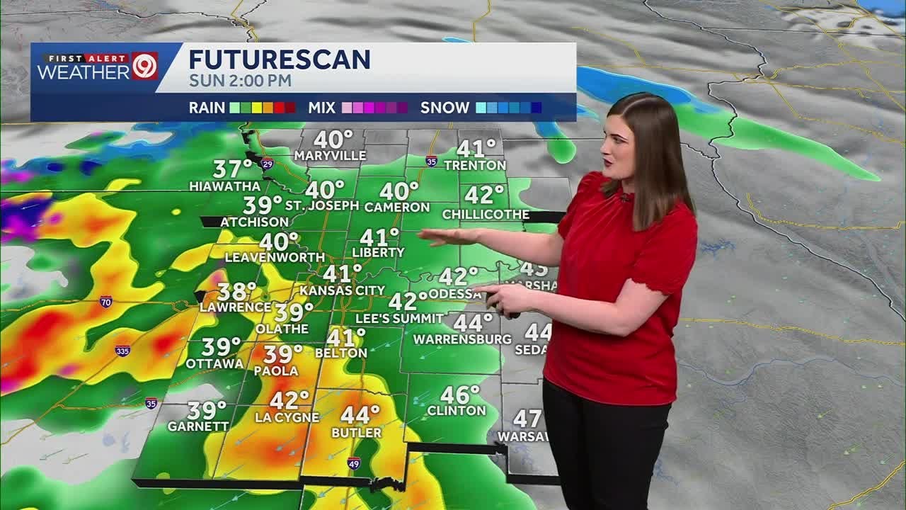 Impact Day: Rain, wintry mix, and snow all possible today