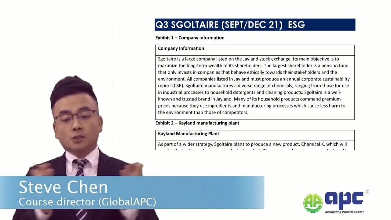 ACCA APM Live revision March 2026