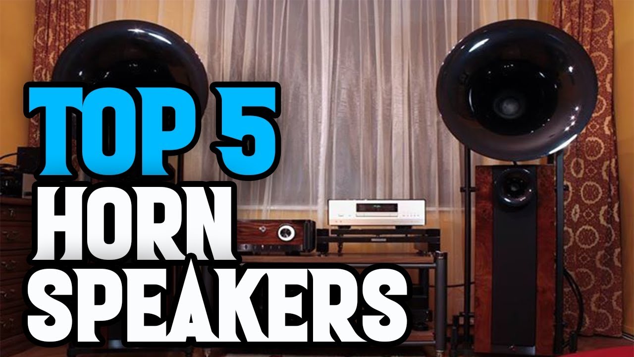 ✅ Best Horn Speakers 2019 - Top 5 Horn Speakers.