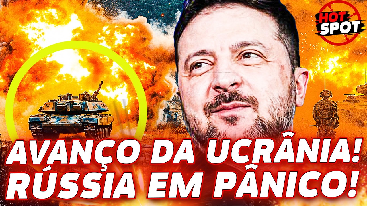 💥Ucrânia AVANÇA sem parar! Generais russos entram em PÂNICO! Frente começou a quebrar? |Ponto Quente