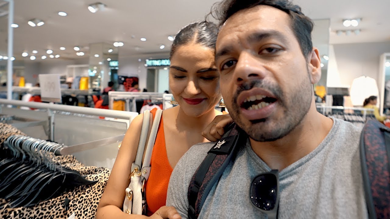 While Shopping 