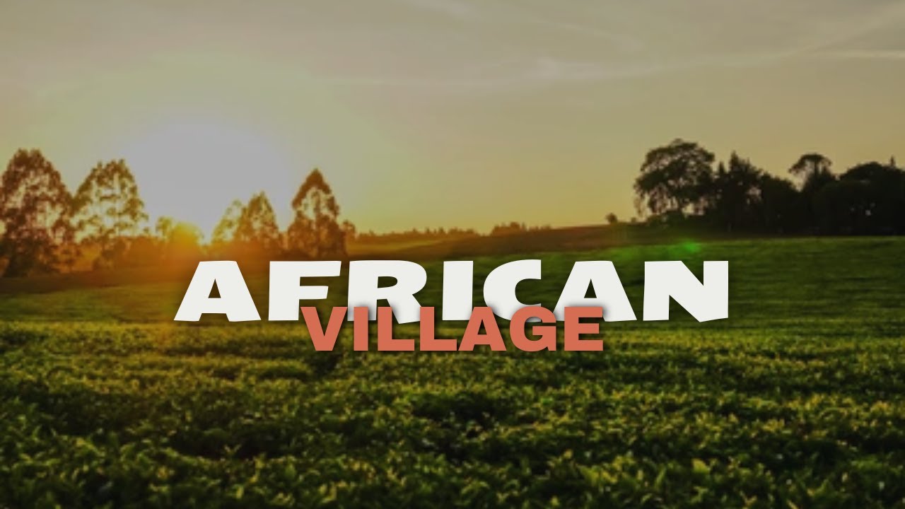 AFRICAN VILLAGE LIFE, LIFE IN A KENYAN VILLAGE.