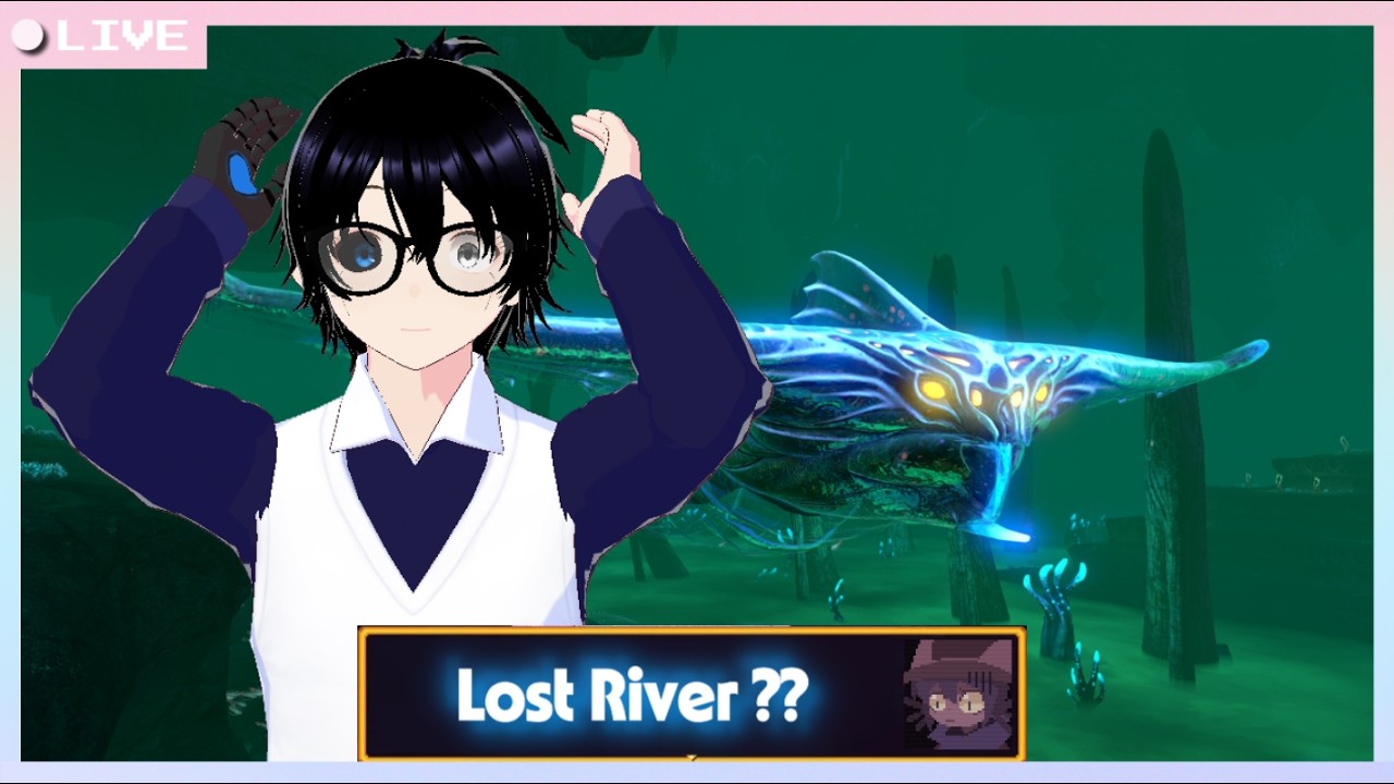 Explorando a Lost River no SUBNALTICA #subnautica  #pngtuber