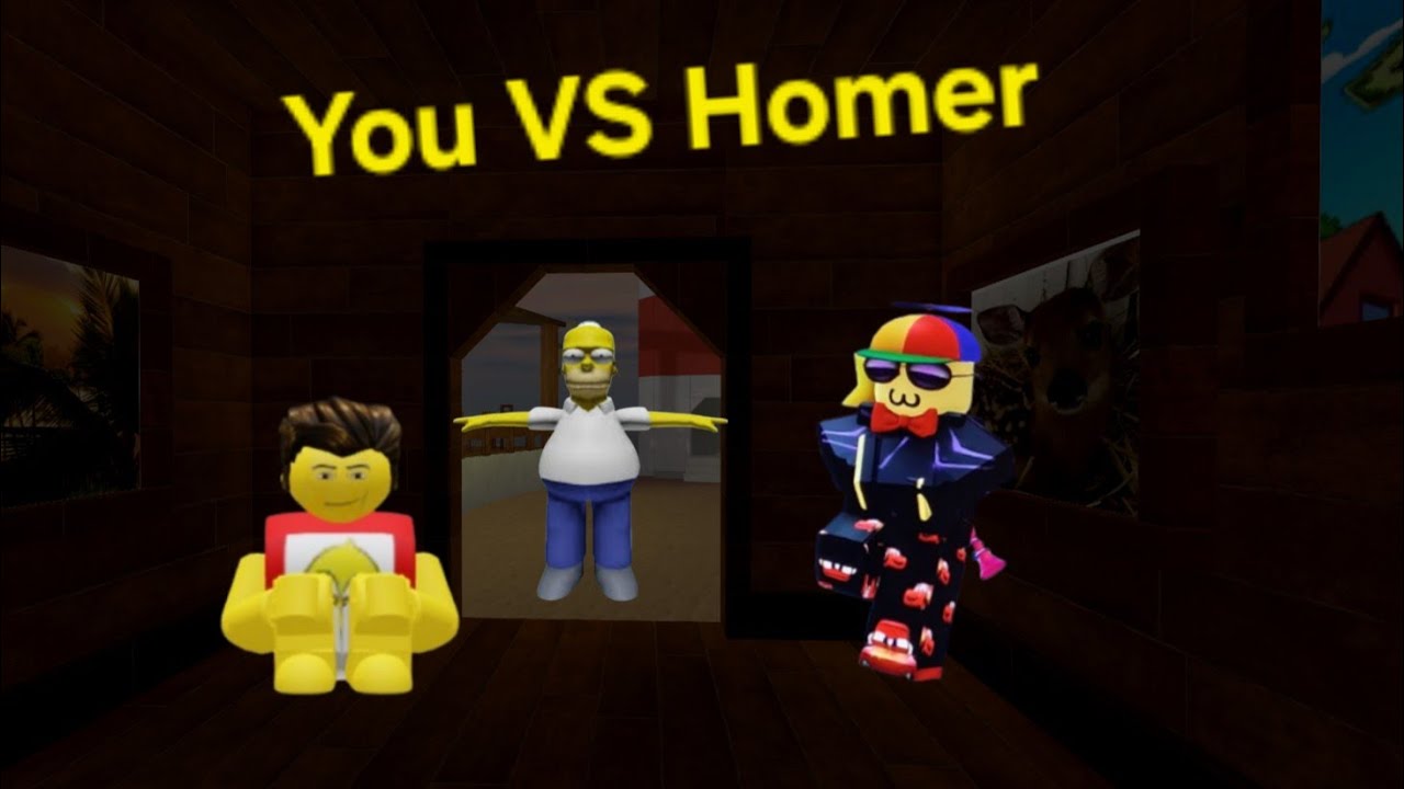 You VS Homer is way more fun with friends ft @Luke_theGamer-p6k 