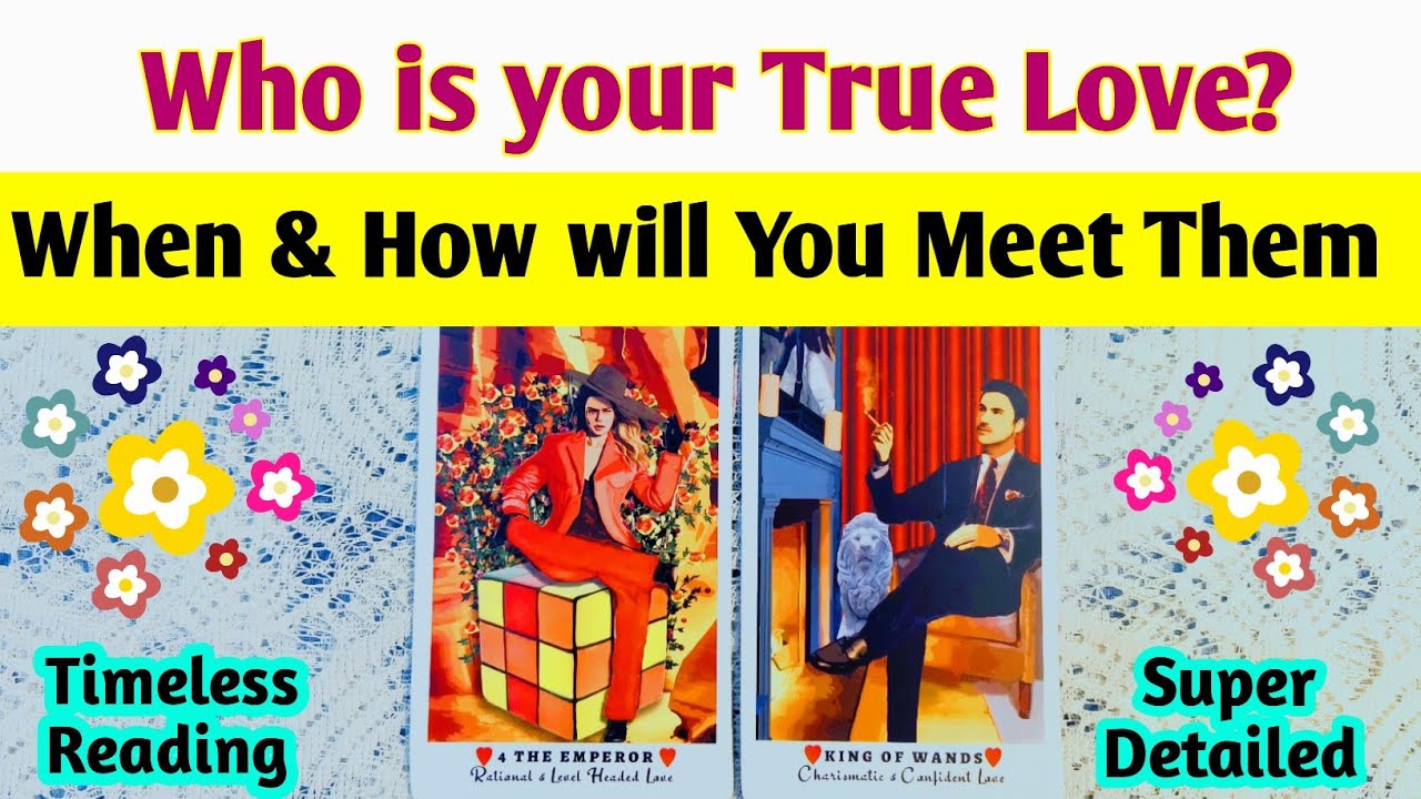 WHO IS YOUR TRUE LOVE?💐  WHEN & HOW WILL YOU MEET THEM?👰🤵 FUTURE SPOUSE🌹Tarot Card Reading In Hindi🍓