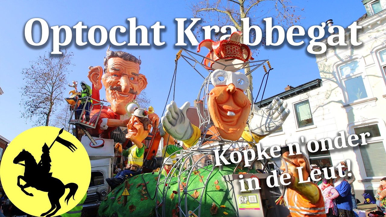 ALLE wagens van de Grote Optocht in Krabbegat: Kopke n'onder in de Leut! - 04-03-2025