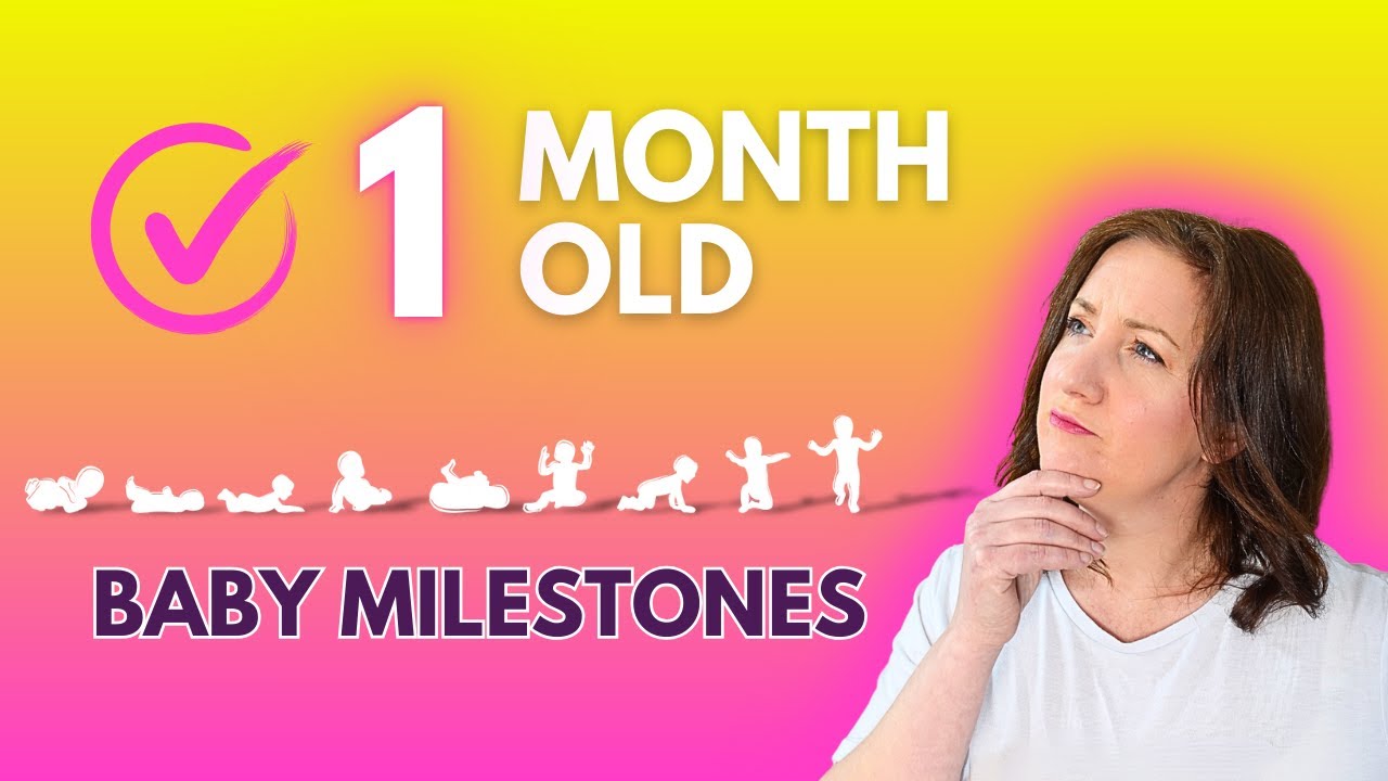 1 month old already? DON'T MISS these crucial developmental milestones! (What to expect)