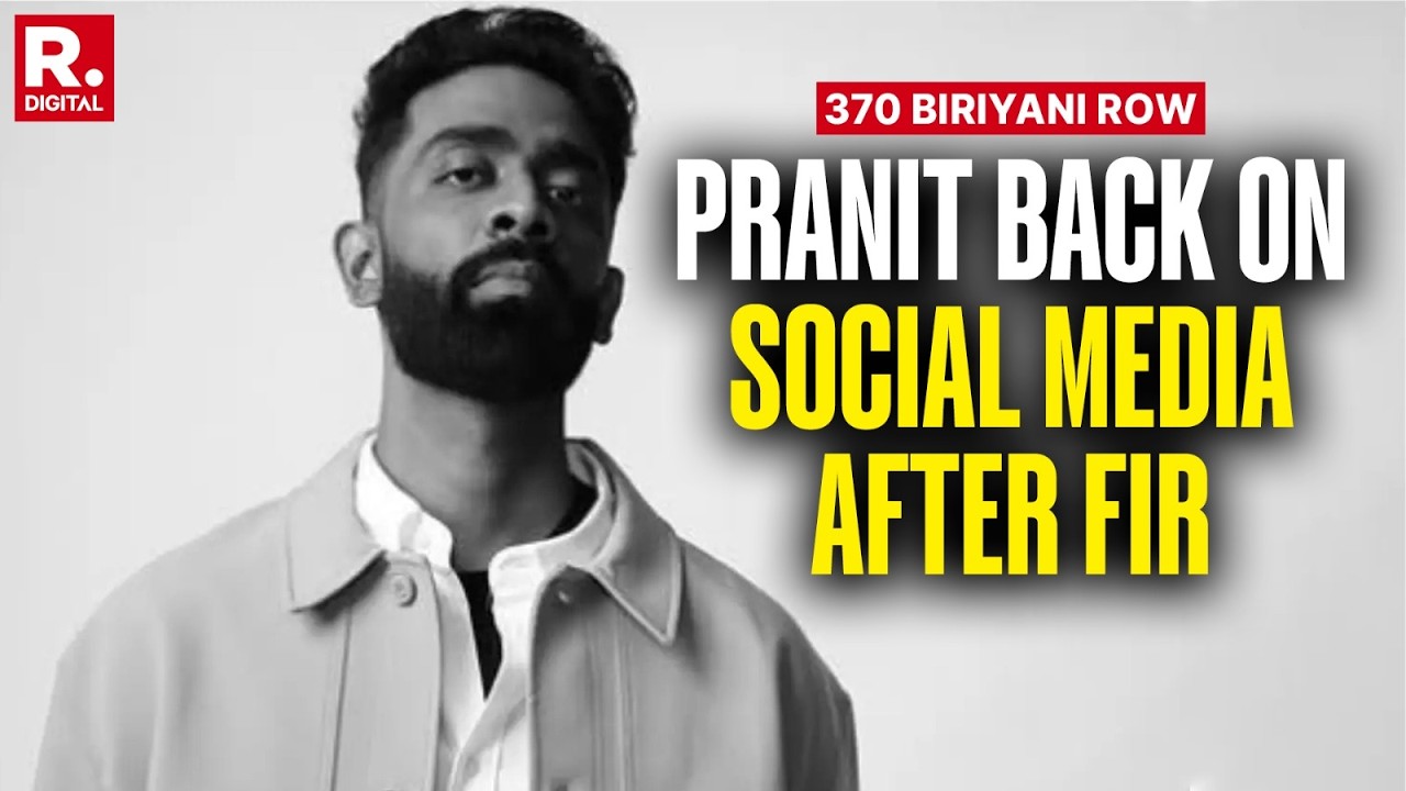 Biryani Row: Pranit More Reactivates Instagram After FIR For Obscene Comedy Content