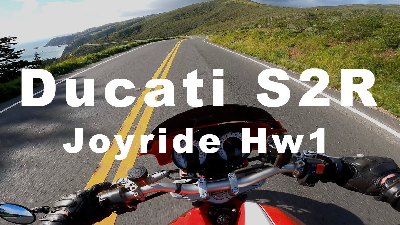 Ducati S2R Test / Joy Ride on Highway 1 Raw Sound #asmr #gopro #ducati