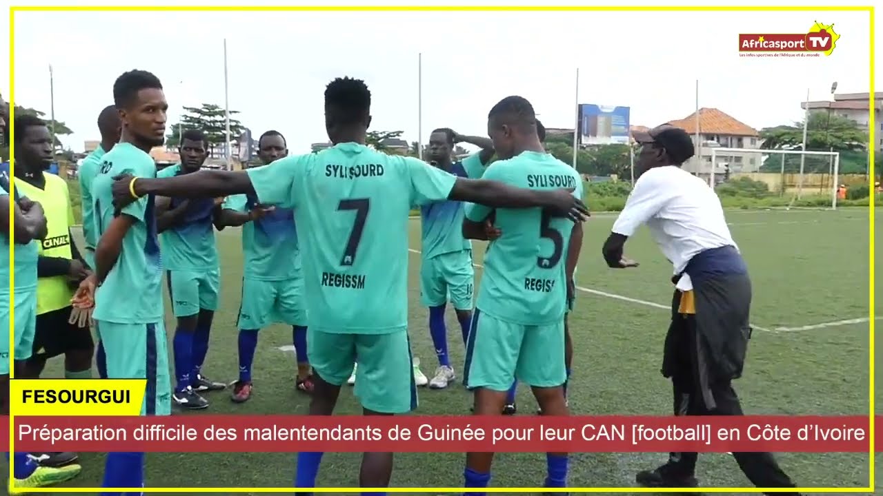 Guinée : l'équipe nationale des sourds-muets se prépare dans les conditions difficiles à Conakry...