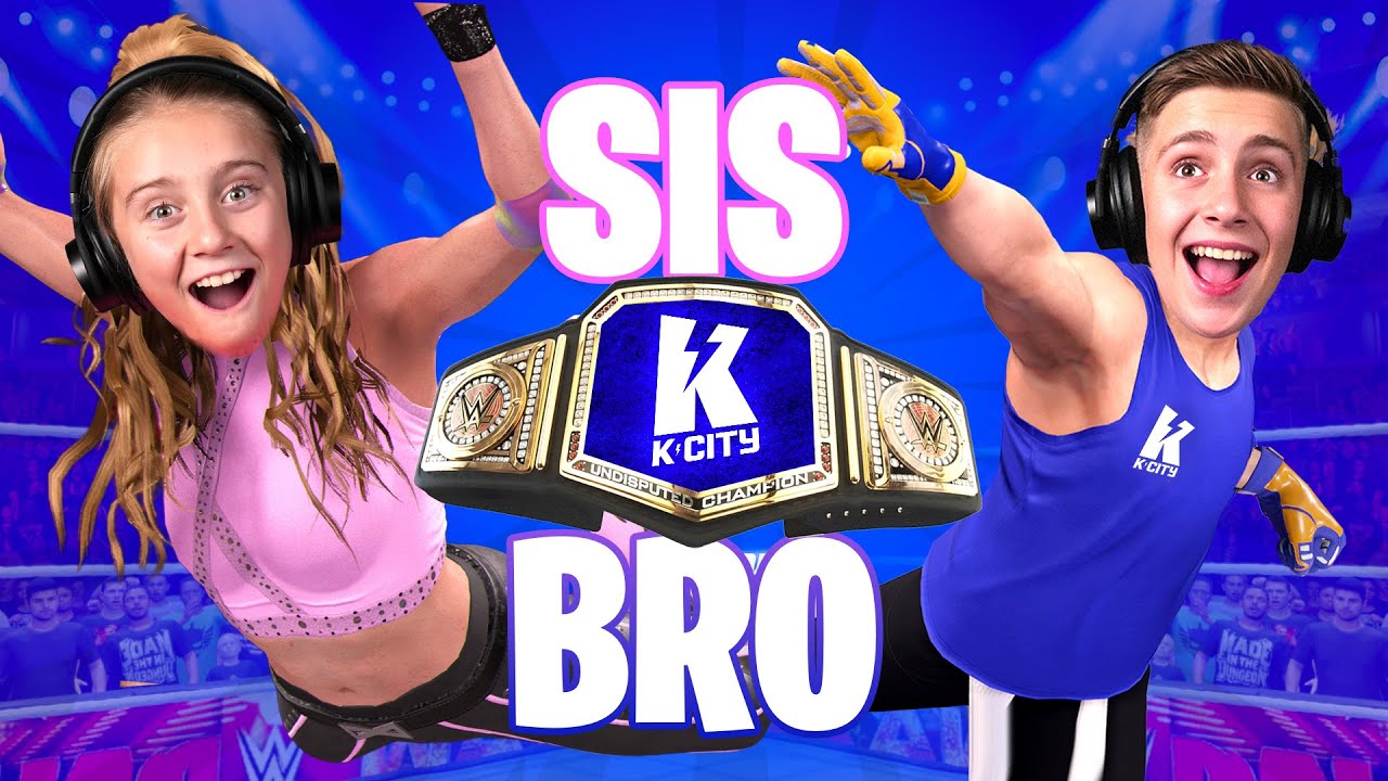 Sis vs Bro Family Battle for the Championship in WWE 2k25!